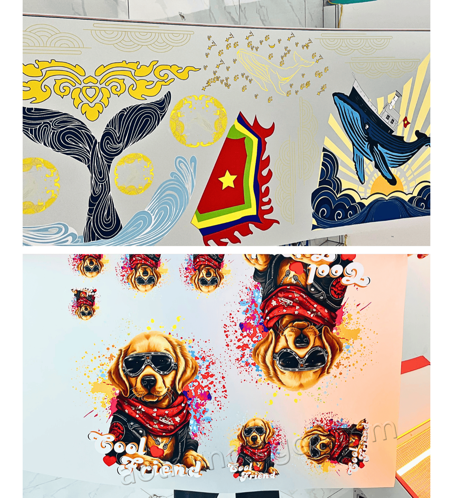 In pet chuyển nhiệt