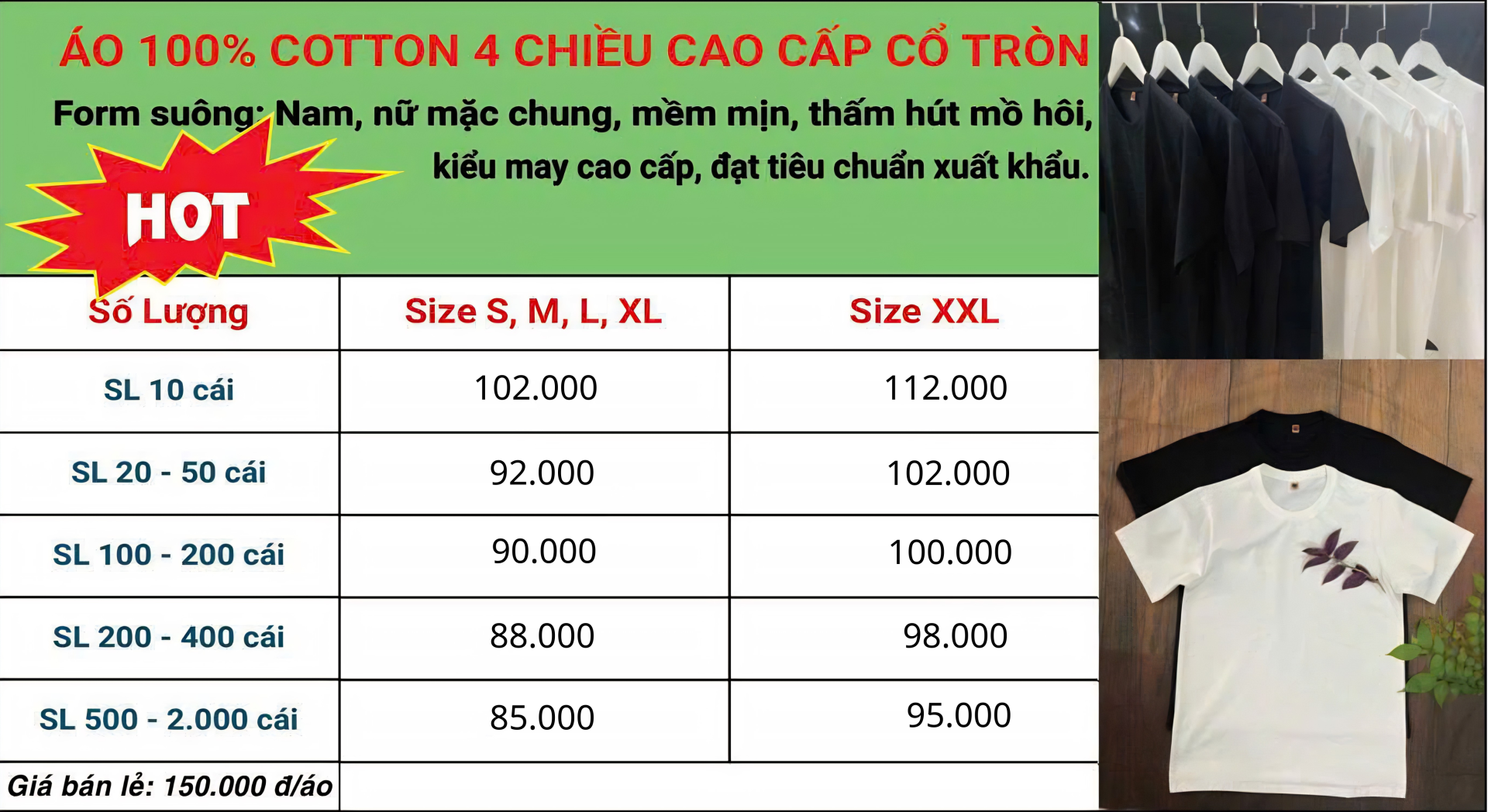 Áo Thun Giá Gốc
