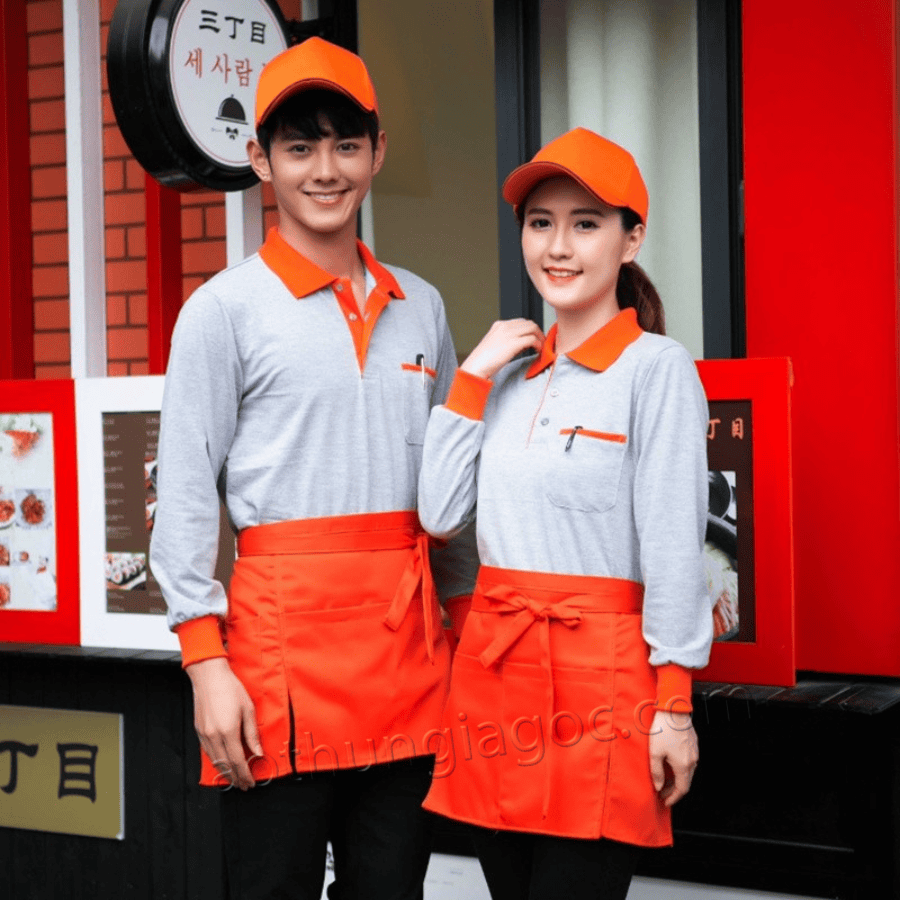 áo thun đồng phục quán ăn